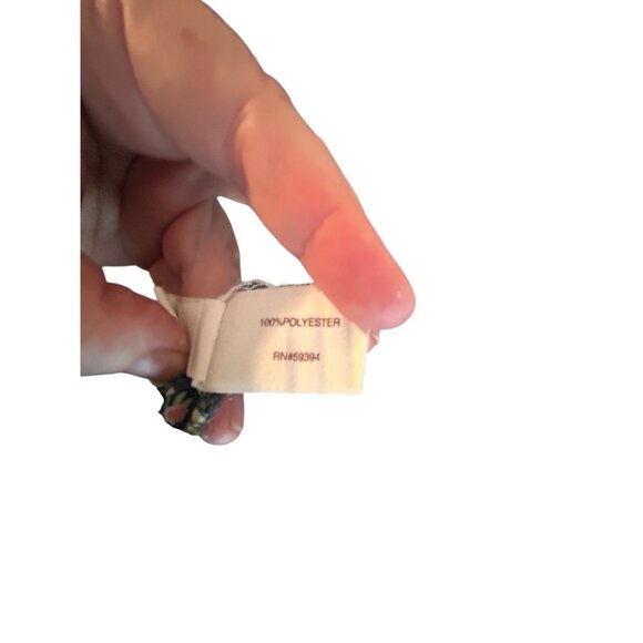 Vintage Sheer Flutter Sleeve Top Sz Large Y2K Fairy Cottage Core Bow Floral Mudd - Picture 7 of 11